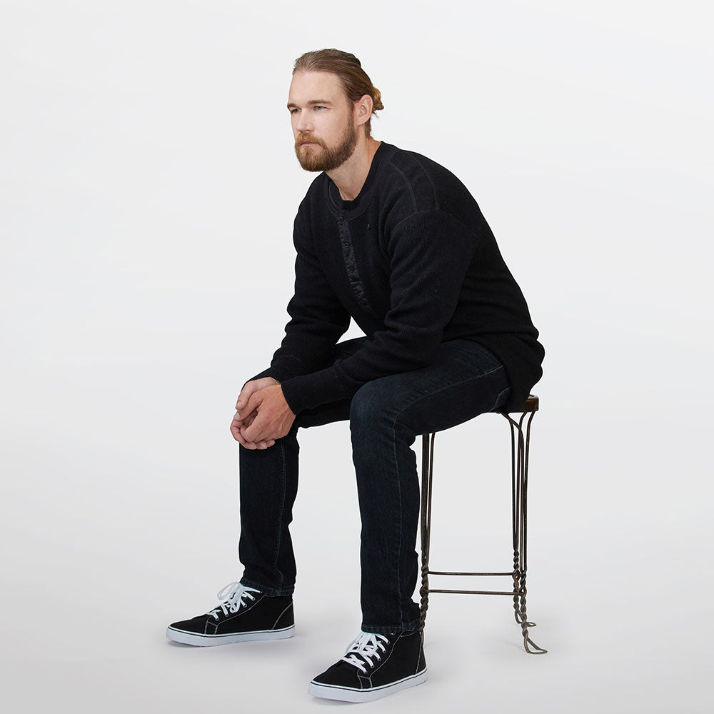 Heritage Heavy Weight Wool Henley