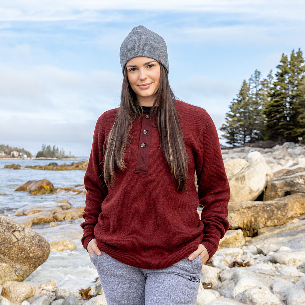 Heritage Heavy Weight Wool Henley