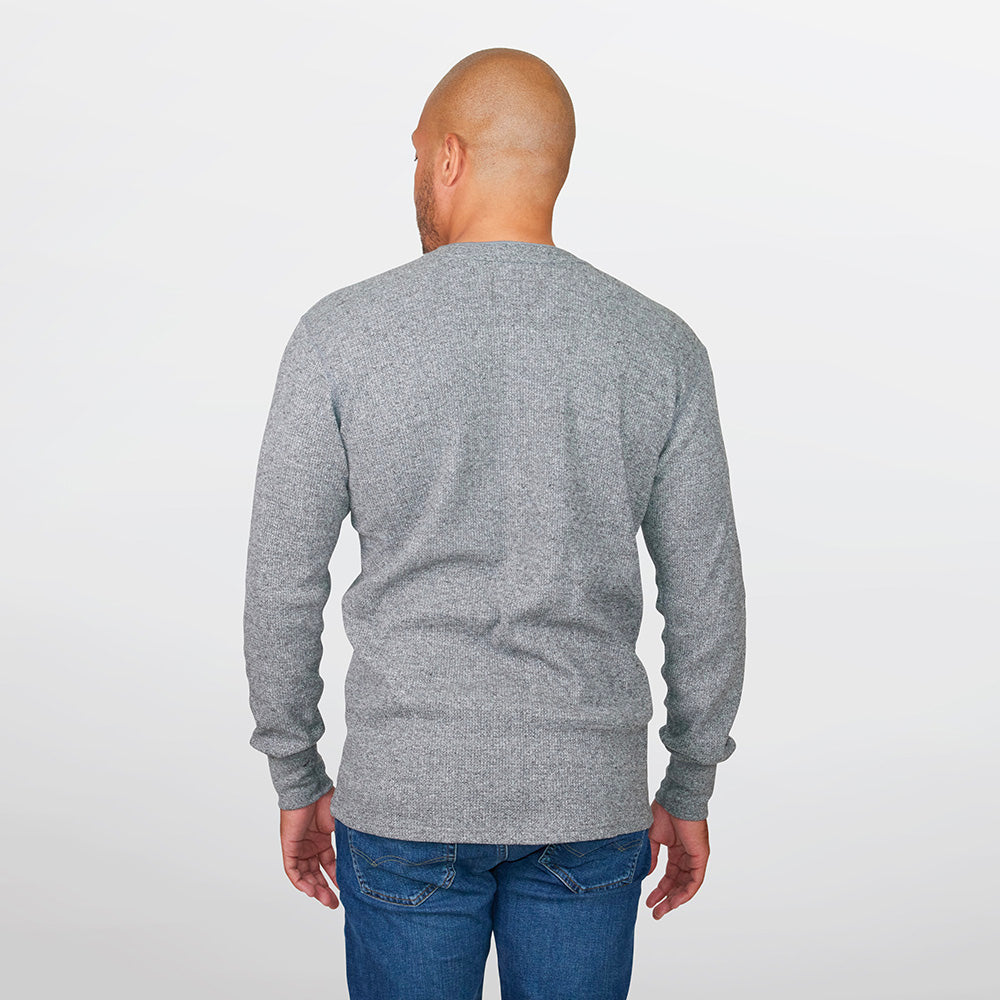 Men's Heritage Mock Twist Waffle Henley