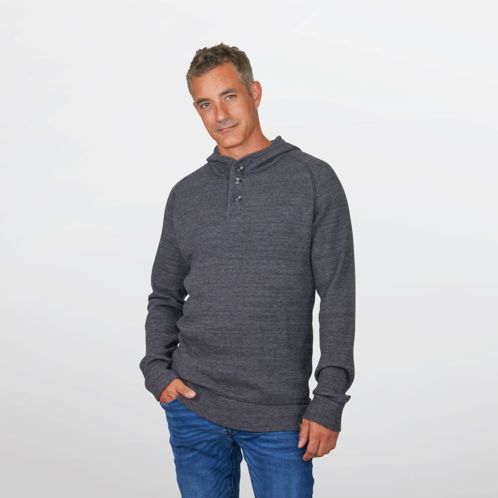 Men's Heritage Triblend Waffle Hoodie