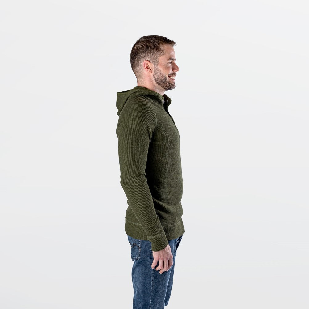 Men's Heritage Triblend Waffle Hoodie