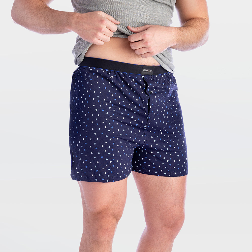 PRINTED KNIT MODERN FIT BOXER
