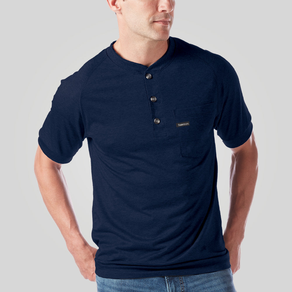Operative Tech Relaxed Fit Performance Pocket Henley