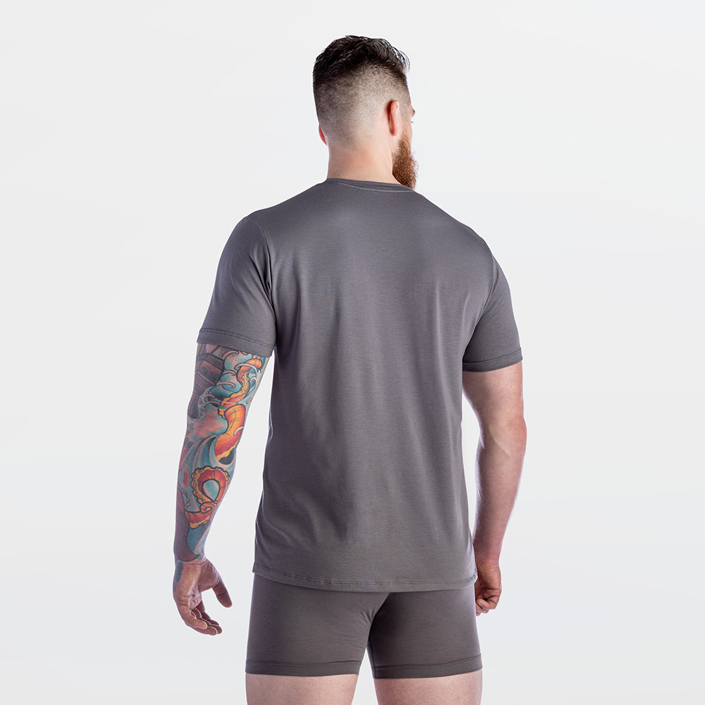 Modal Cotton Stretch Crew T-shirt