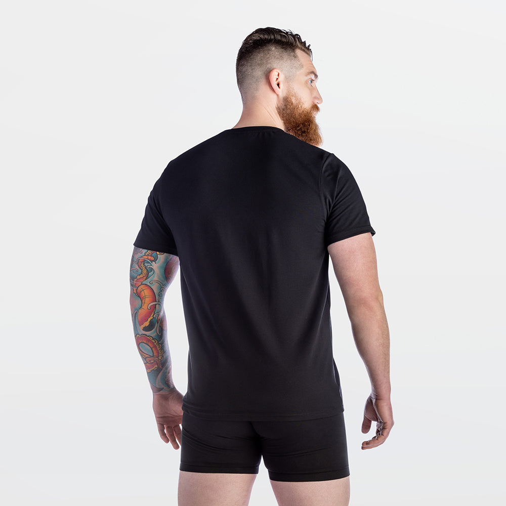 Modal Cotton Stretch Crew T-shirt