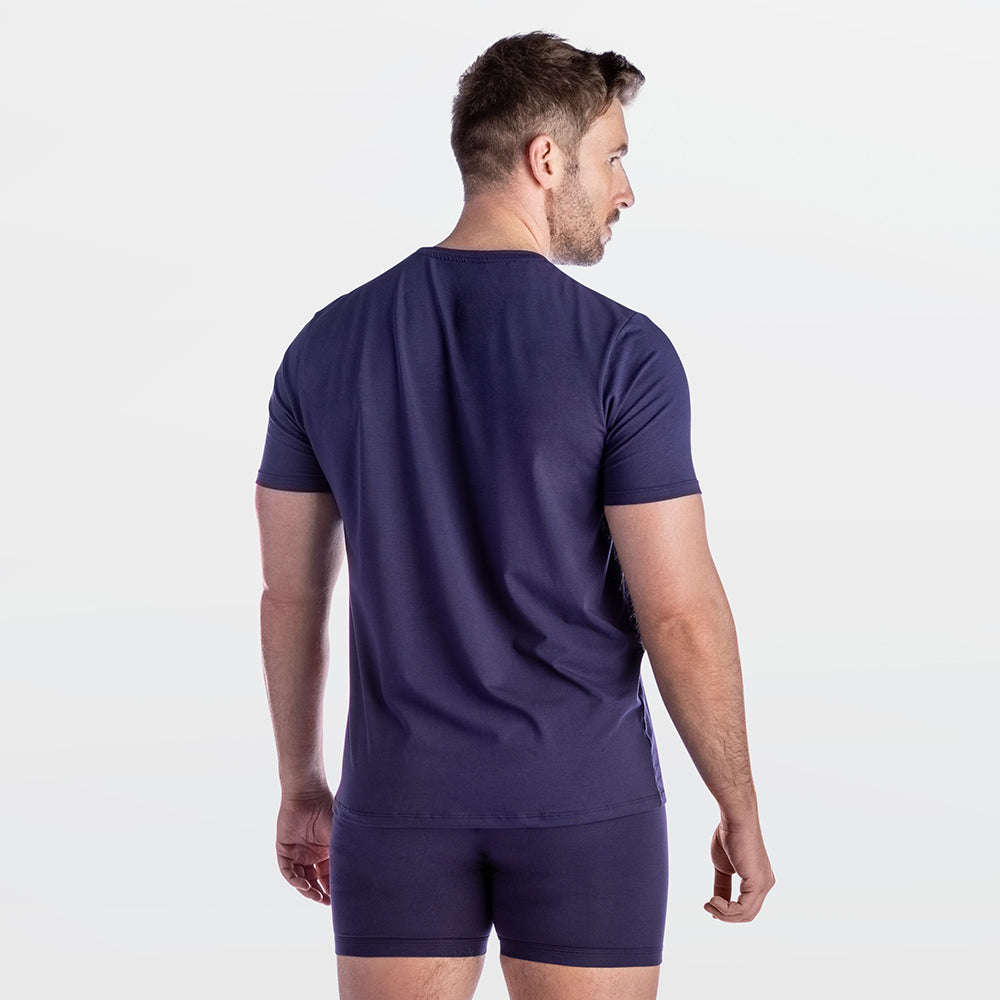 Modal Cotton Stretch Crew T-shirt