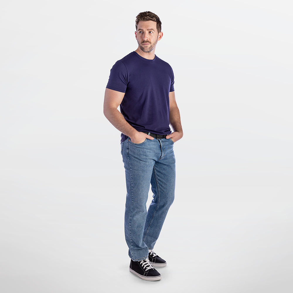 Modal Cotton Stretch Crew T-shirt