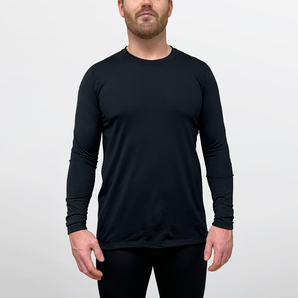 MEN'S PURE MERINO BASE LAYER TOP