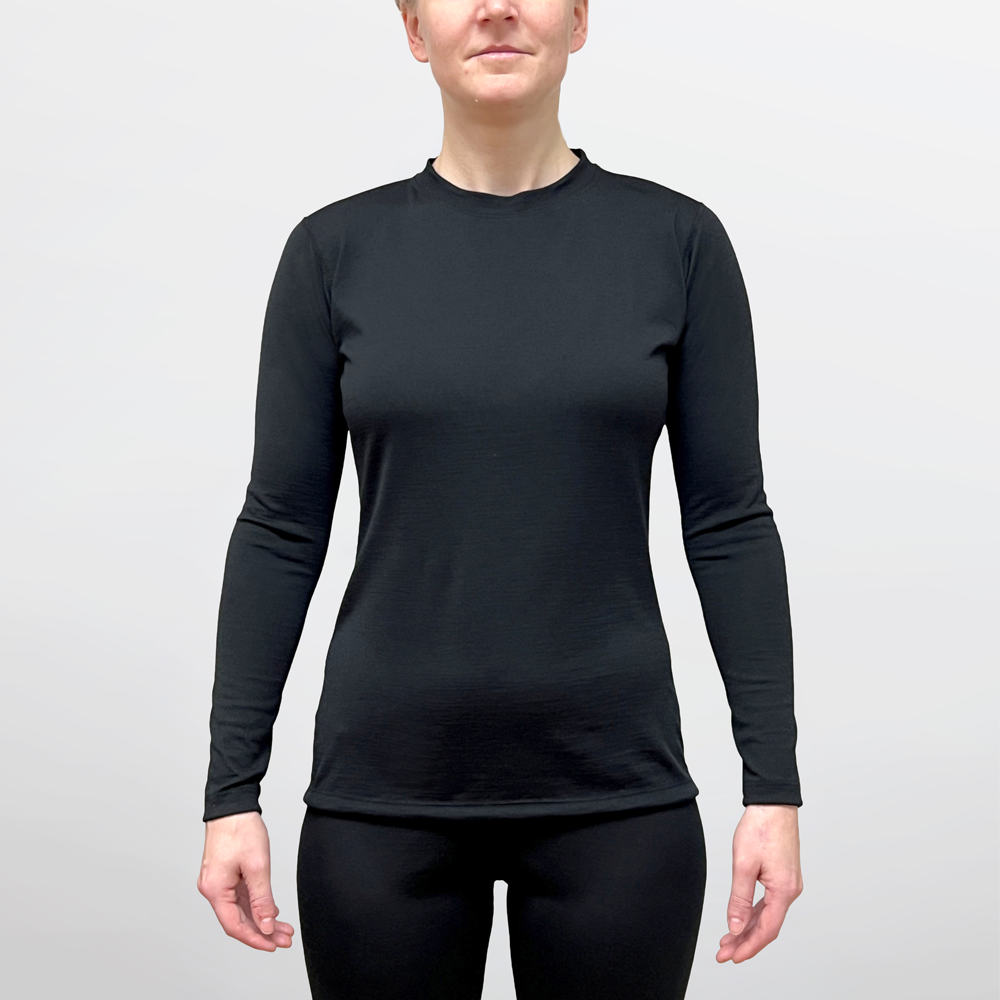 WOMEN'S PURE MERINO BASE LAYER TOP