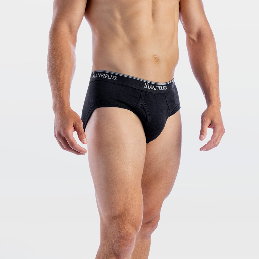 FLEX Cotton Rib Stretch Briefs - 2 Pack