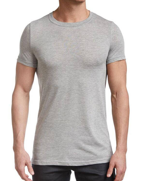 Men's Basic Short Sleeve Crew T-Shirt