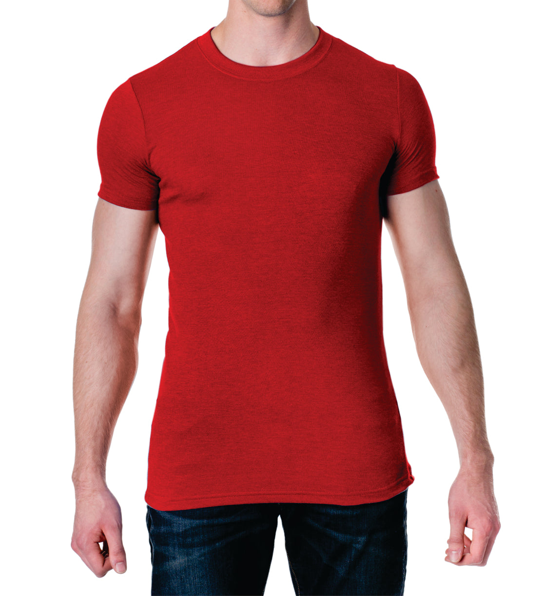 Men's Basic Short Sleeve Crew T-Shirt