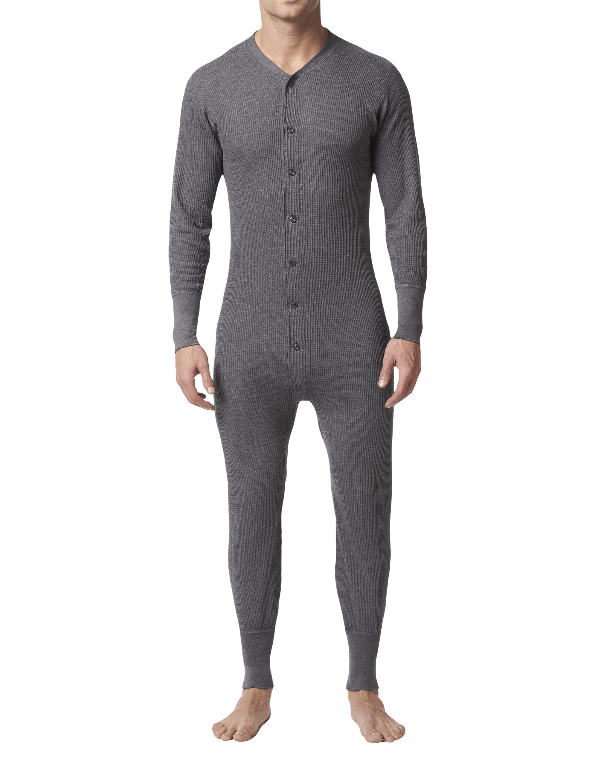 Men s Waffle Onesie