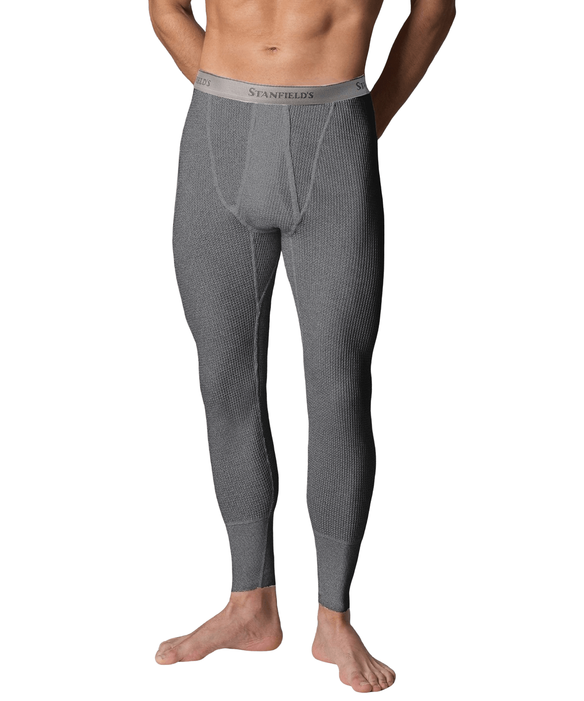 Men's Waffle Tall Leggings - Charcoal Mix