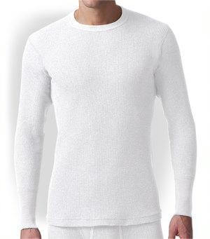 Men's Waffle Crew Neck