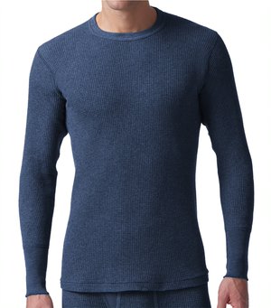 Men's Waffle Crew Neck