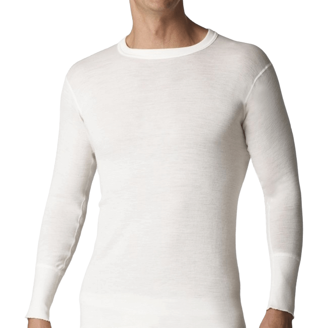 Men's Wool Long Sleeve Base Layer - Main Image