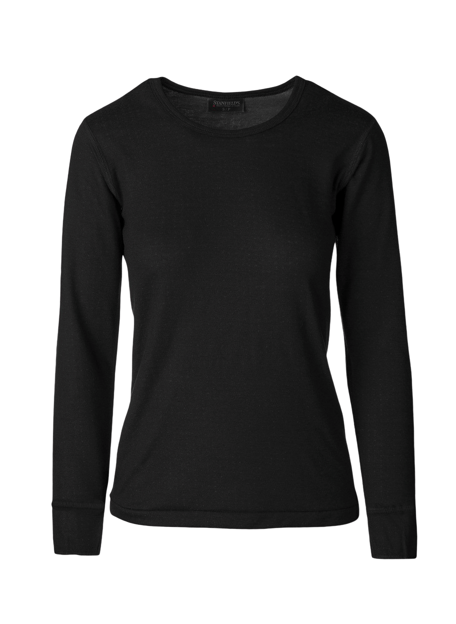 Women's Long Sleeve Base Layer (Wool Blend)