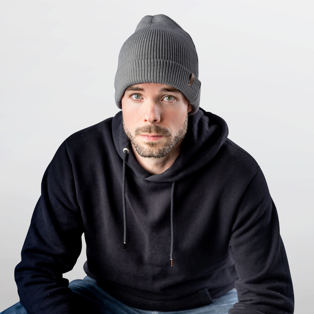 Merino Wool Rib Toque