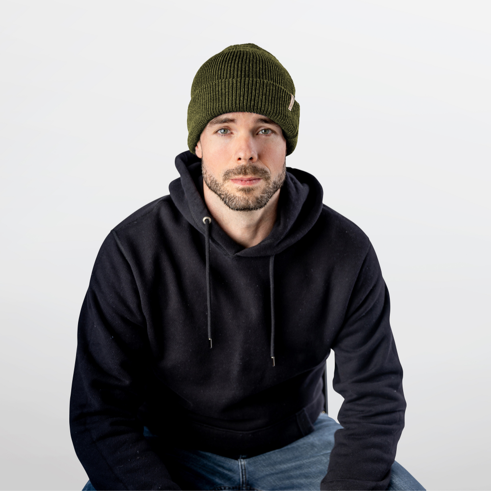 Merino Wool Rib Toque