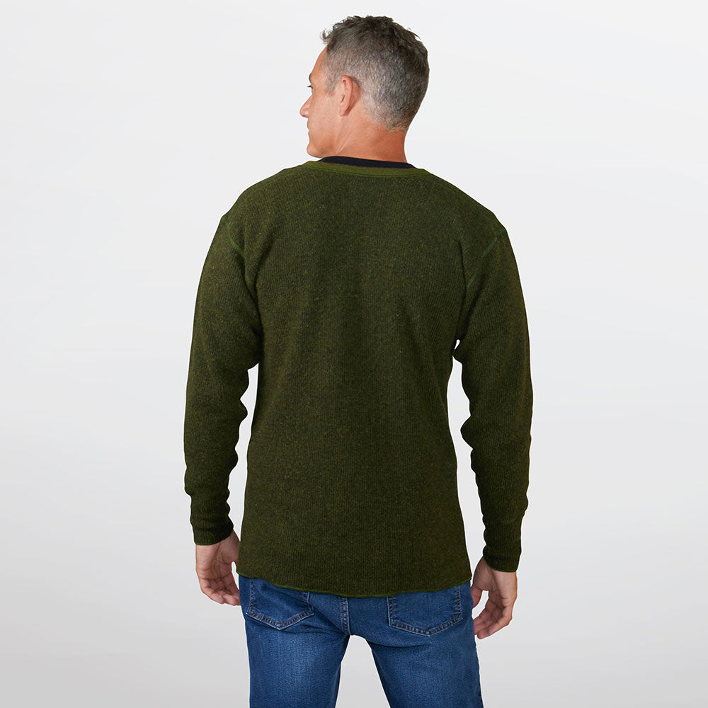 Heritage Heavy Weight Wool Henley