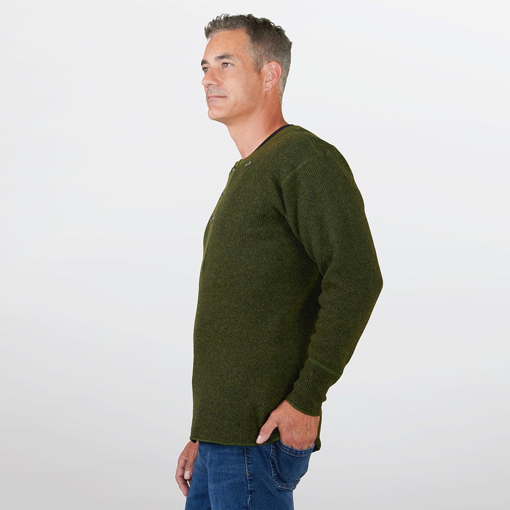 Heritage Heavy Weight Wool Henley