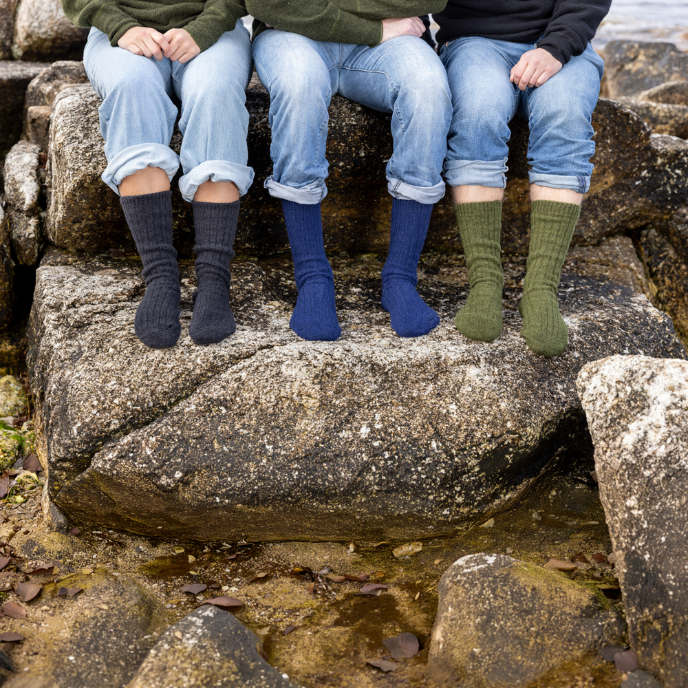 Thermal Wool Blend Socks - 3 Pack