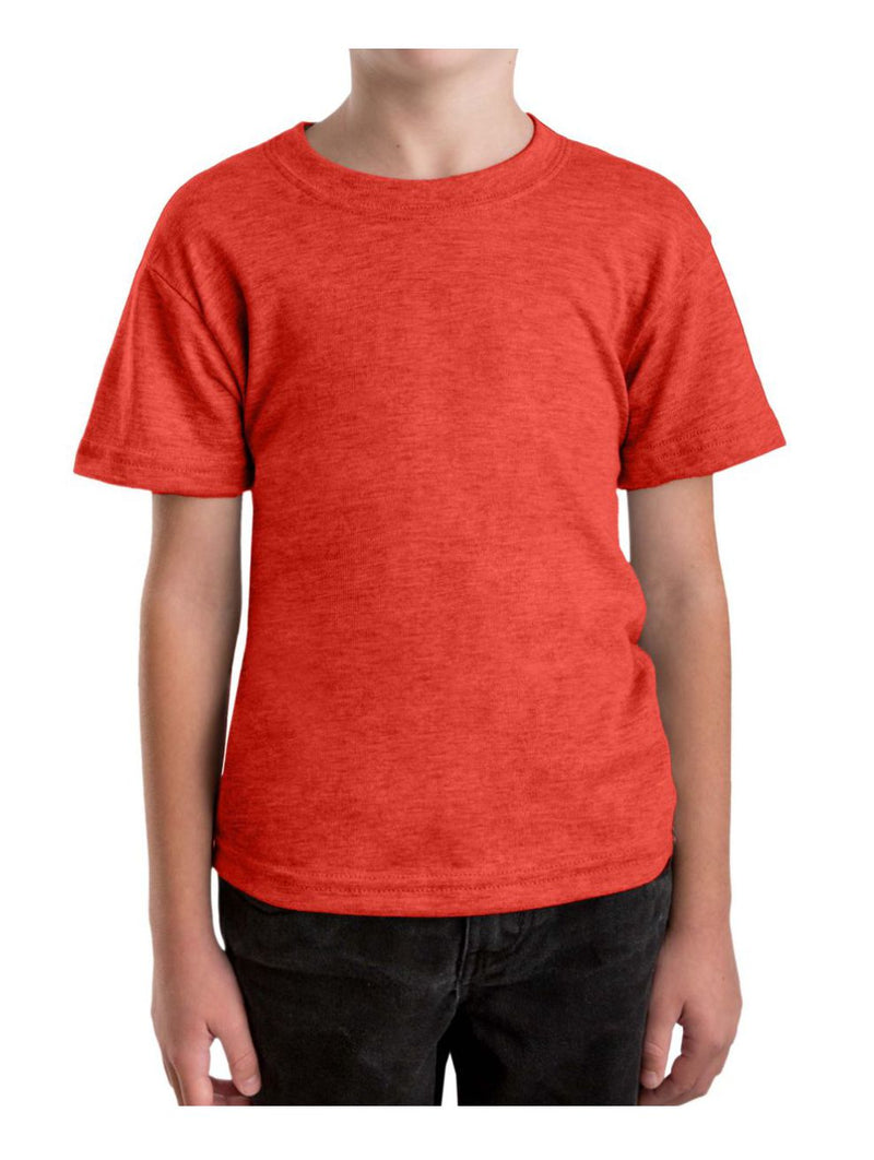 Camiseta básica de manga corta para jóvenes