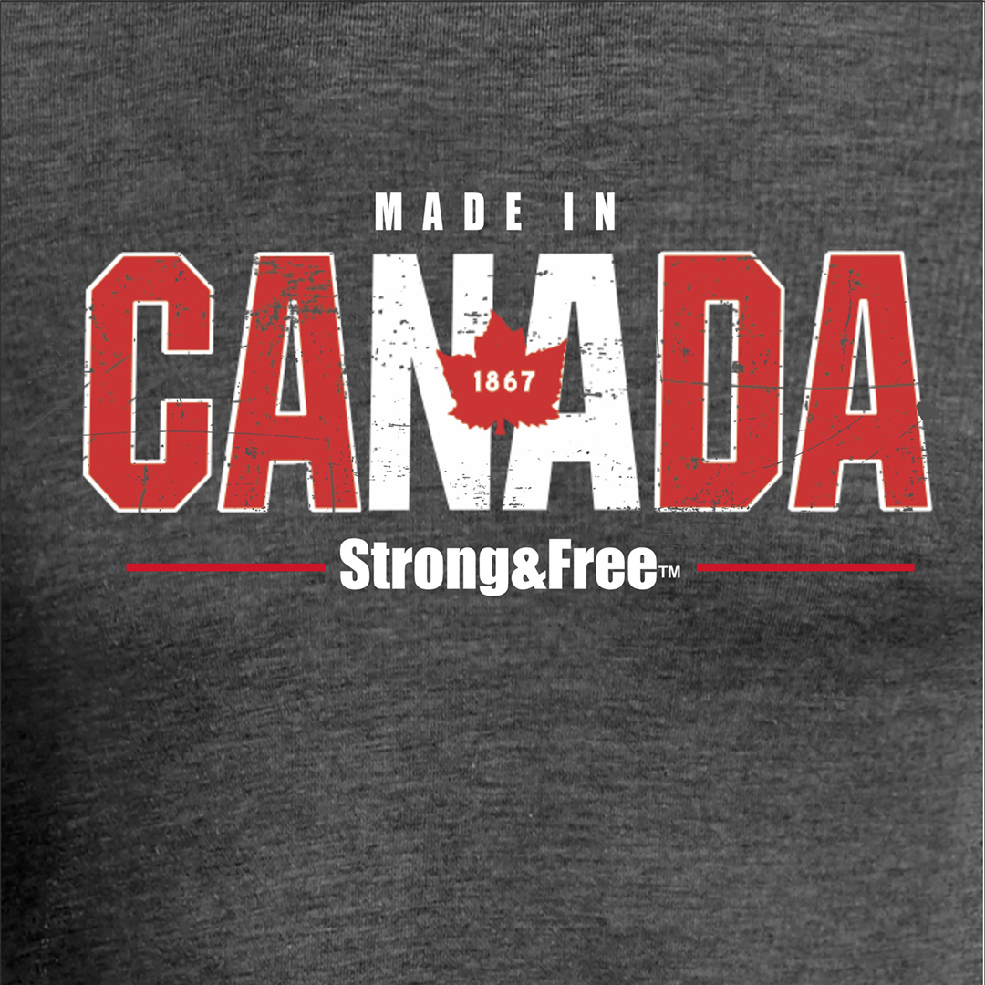 Men's Strong & Free™ Logo T-Shirt Black Haze