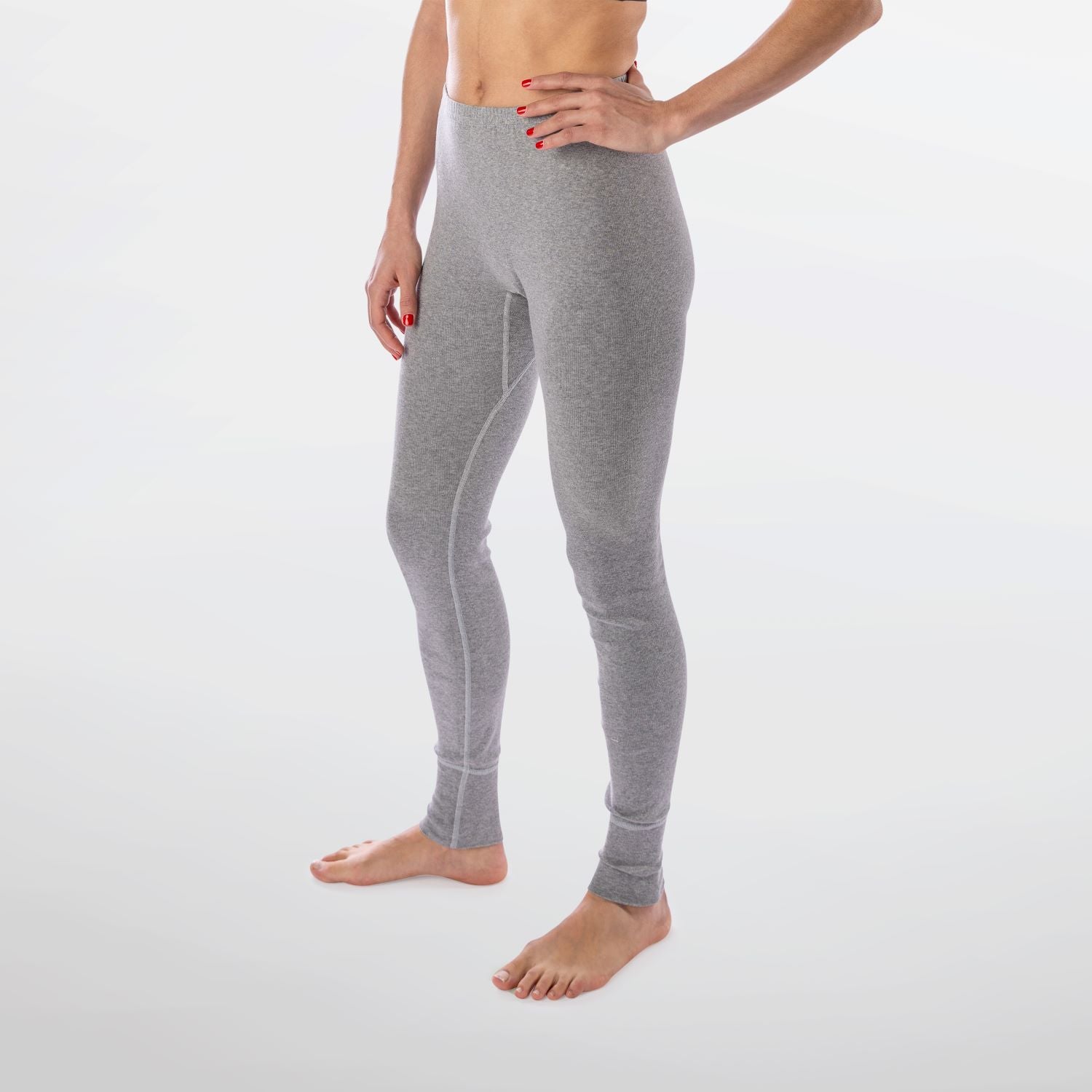 Leggings de canalé de algodón Chill Chasers para mujer