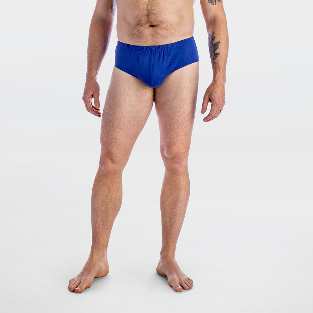 MEN'S COTTON MEDI BRIEFS - 3 PACK