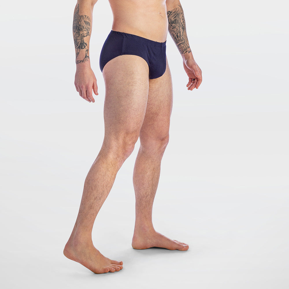 MEN'S COTTON MEDI BRIEFS - 3 PACK