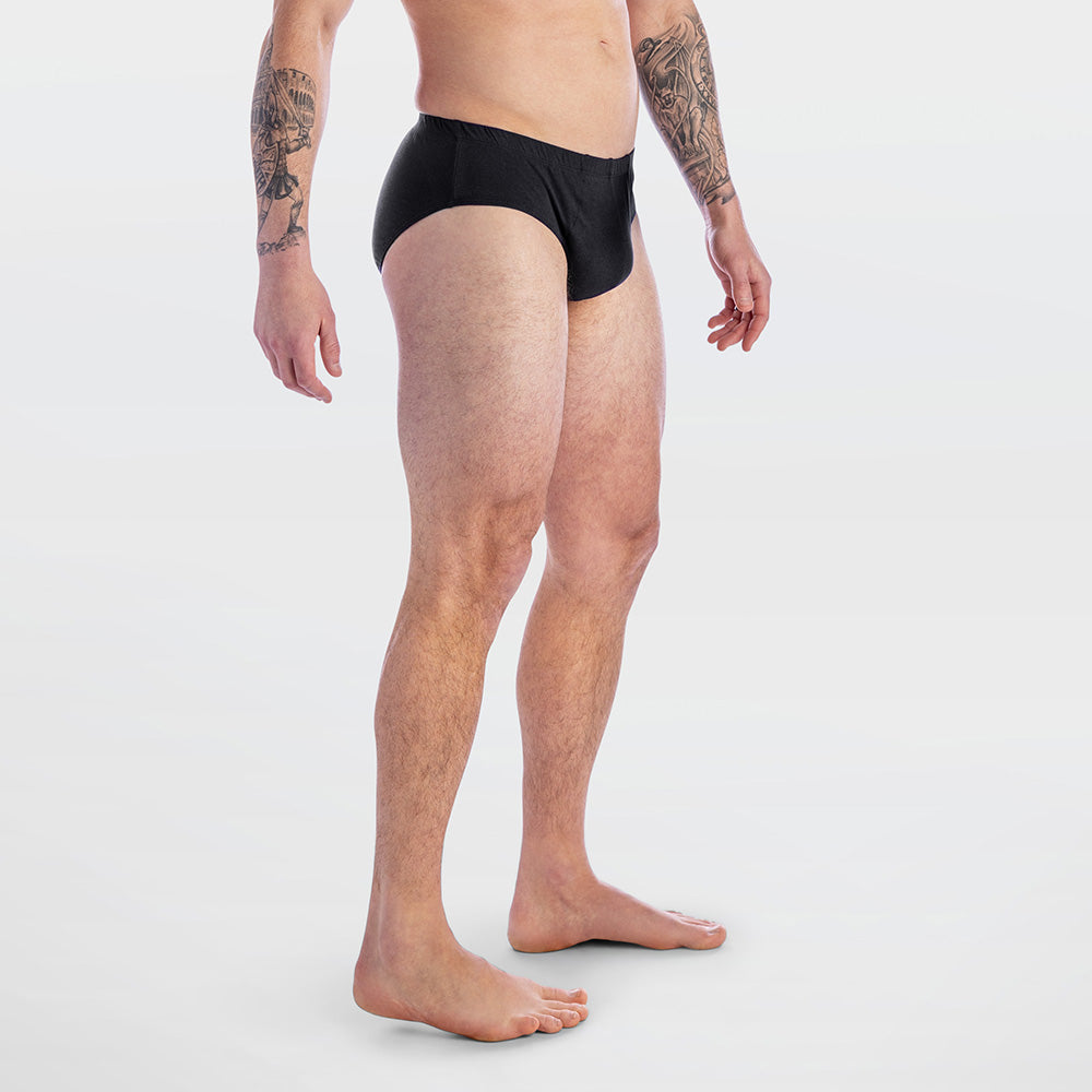 MEN'S COTTON MEDI BRIEFS - 3 PACK