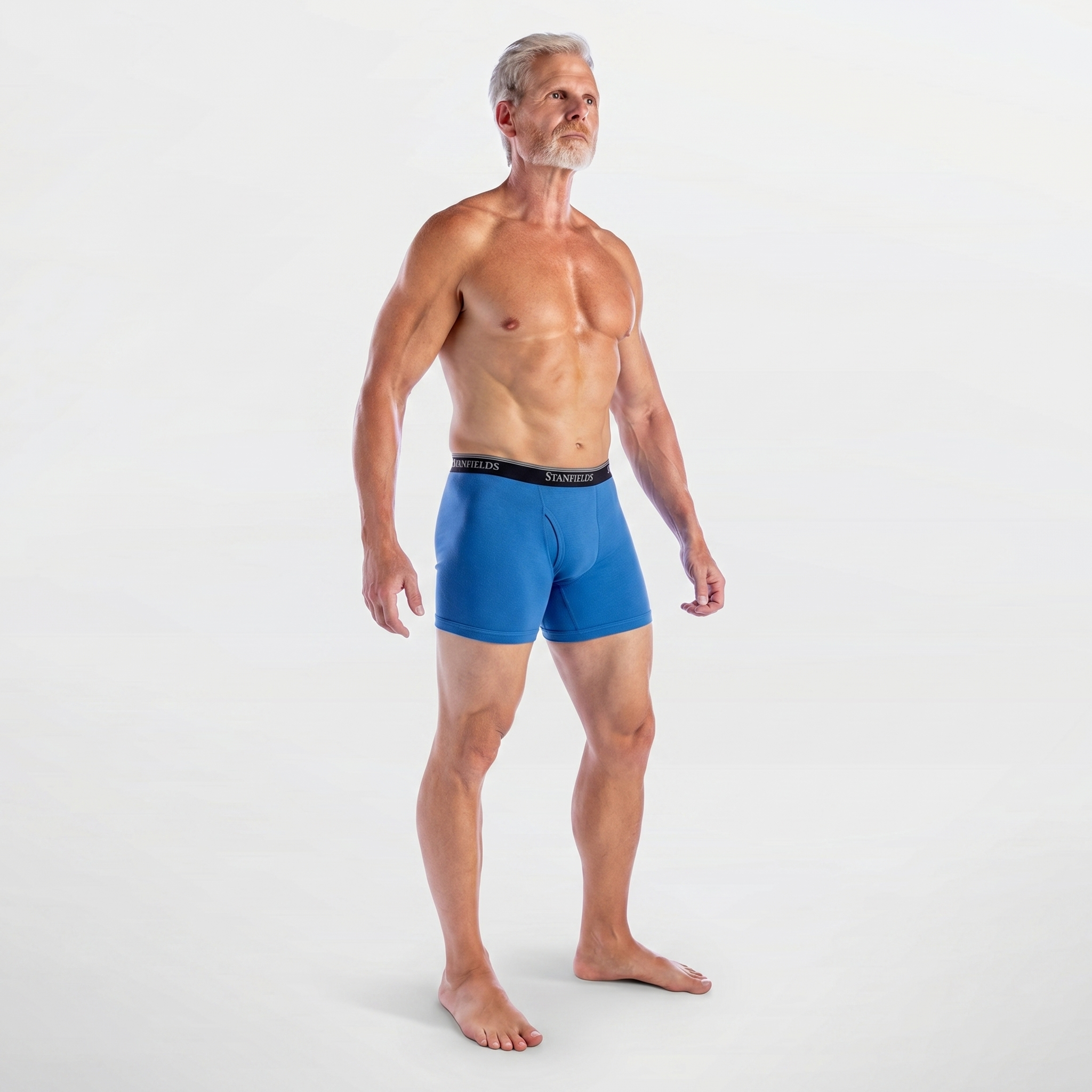 Caleçons boxeurs côtelés extensibles en coton FLEX – Paquet de 2