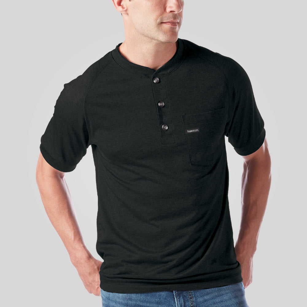 Operative Tech Relaxed Fit Performance Pocket Henley
