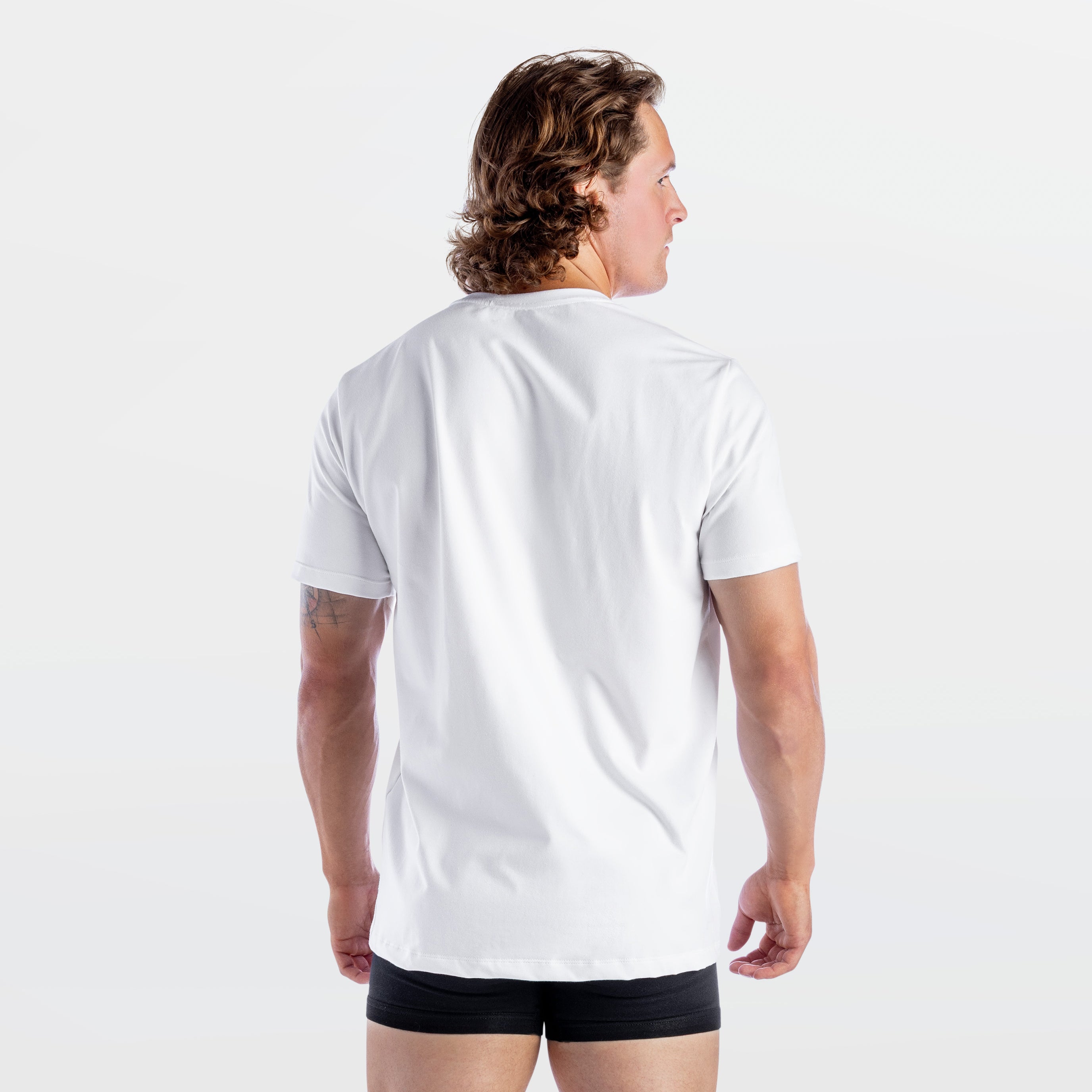 FLEX Cotton Jersey Stretch Crew