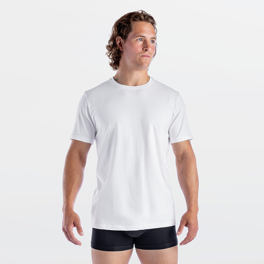 FLEX Cotton Jersey Stretch Crew