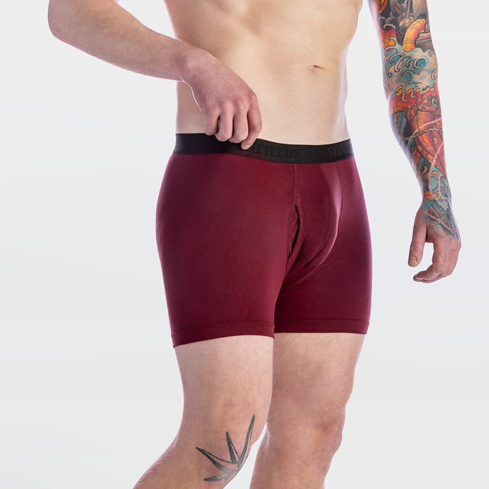 Modal-Cotton Stretch Boxer Brief
