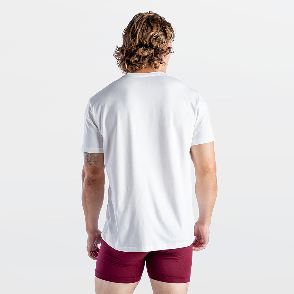 Modal Cotton Stretch Crew T-shirt