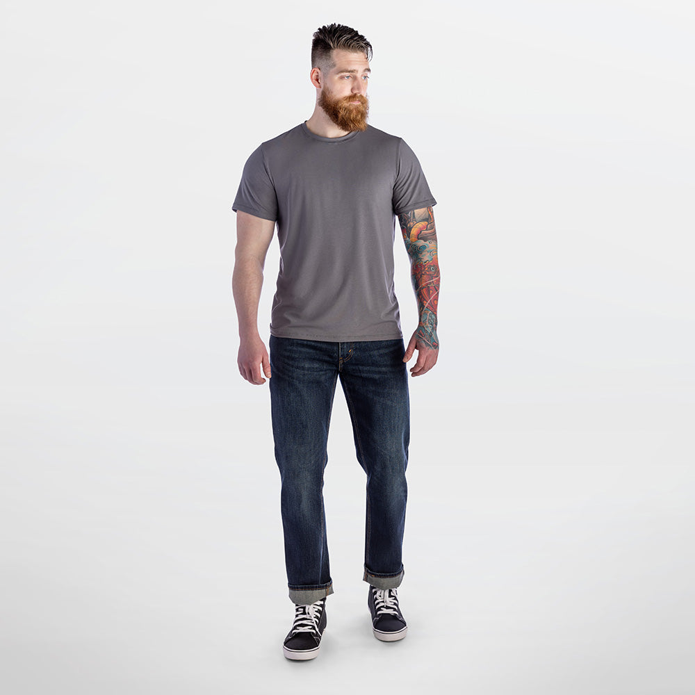 Modal Cotton Stretch Crew T-shirt