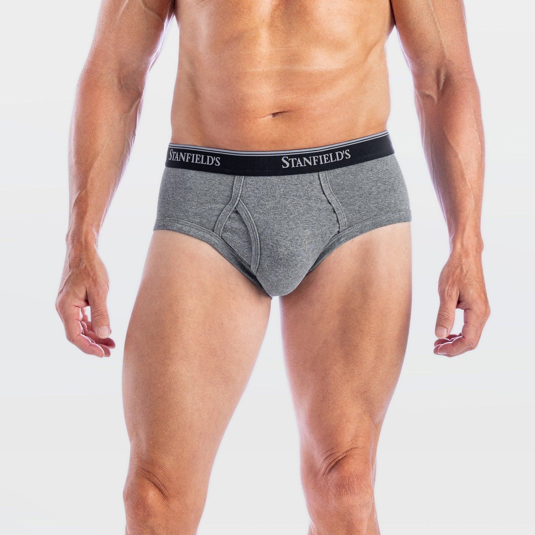 FLEX Cotton Rib Stretch Briefs - 2 Pack
