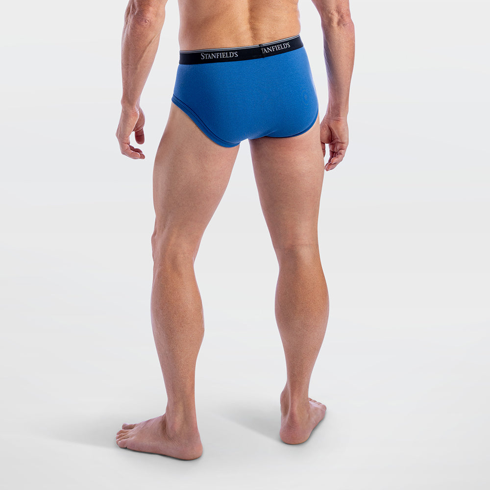 FLEX Cotton Rib Stretch Briefs - 2 Pack