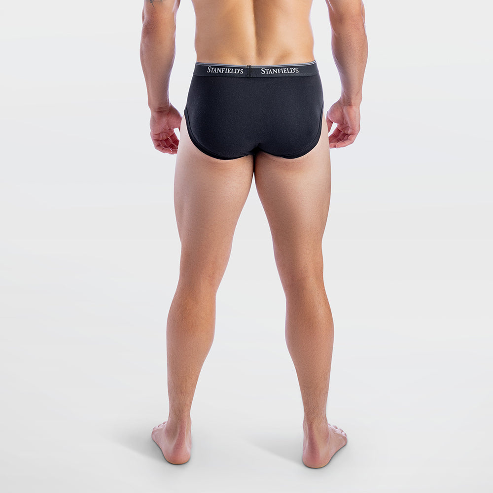 FLEX Cotton Rib Stretch Briefs - 2 Pack