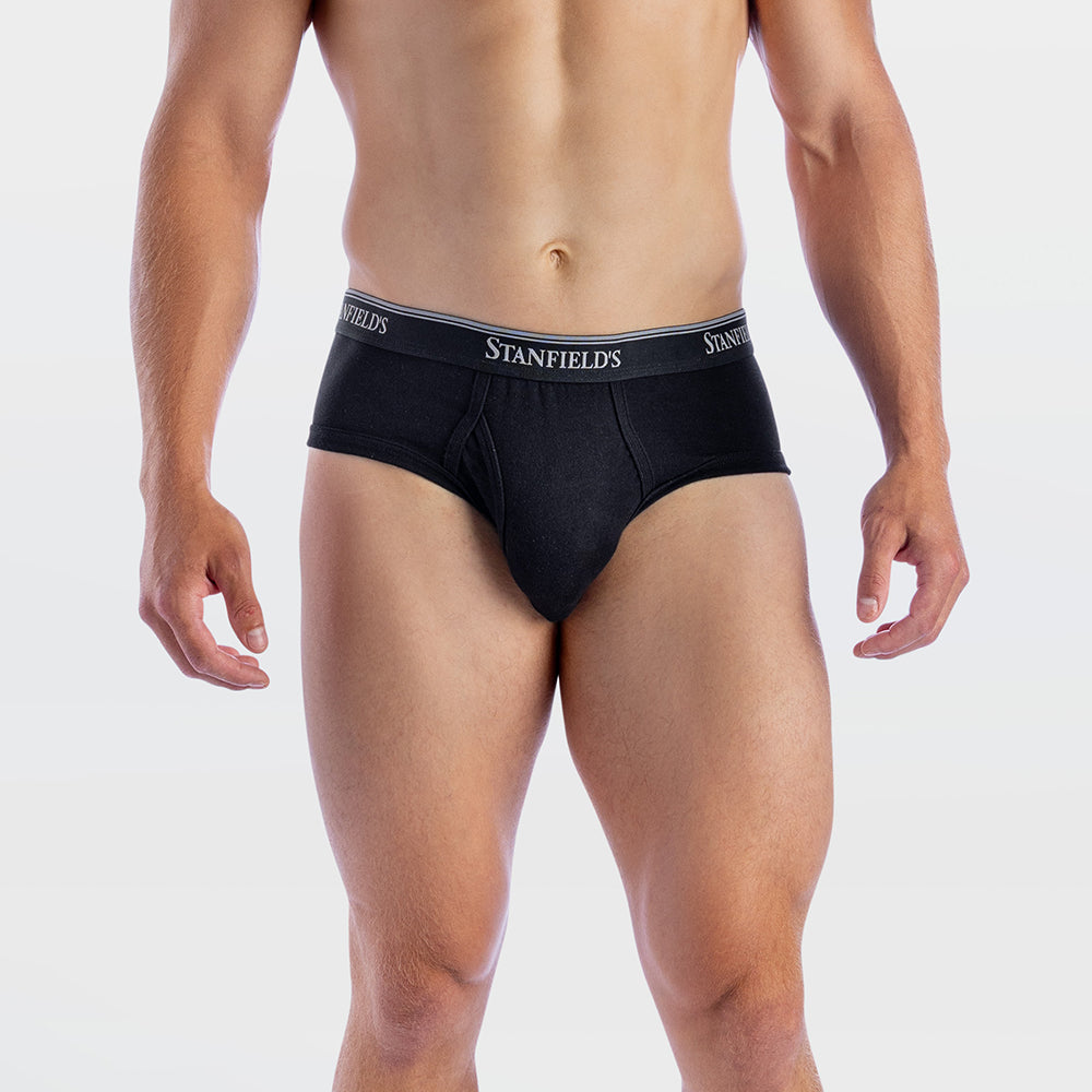 FLEX Cotton Rib Stretch Briefs - 2 Pack