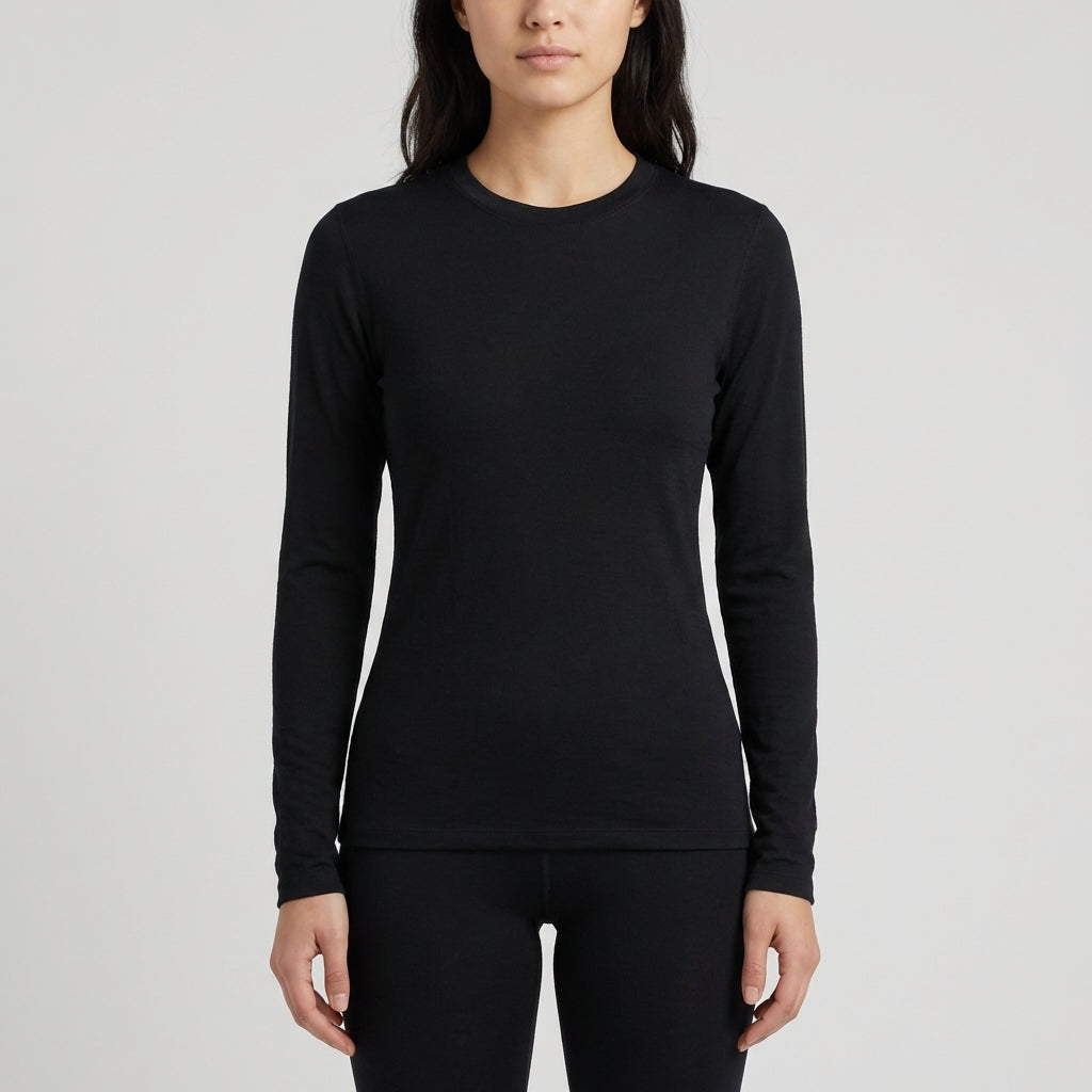 WOMEN'S PURE MERINO BASE LAYER TOP
