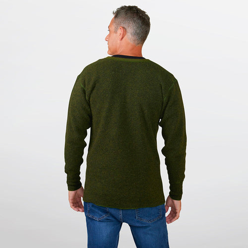 Heritage Heavy Weight Wool Henley