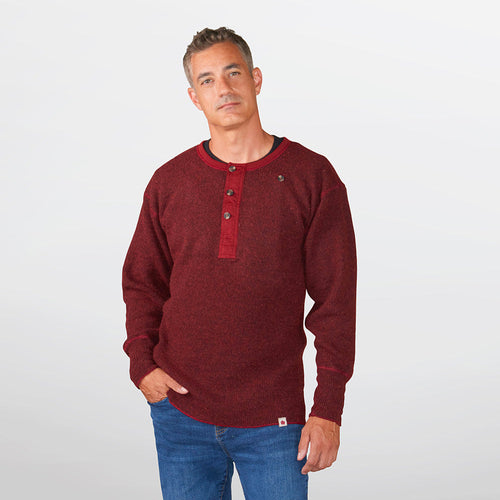 Heritage Heavy Weight Wool Henley