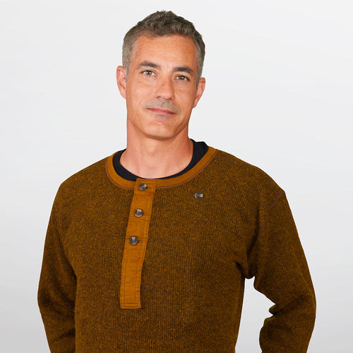 Heritage Heavy Weight Wool Henley