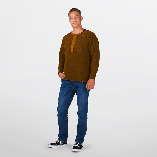 Heritage Heavy Weight Wool Henley