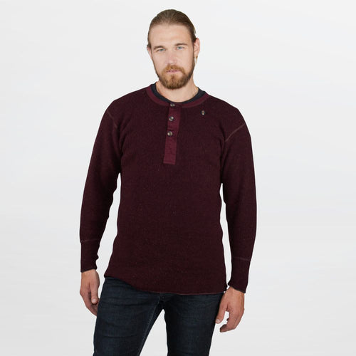 Heritage Heavy Weight Wool Henley